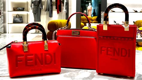 fendi bags summer 2021|fendi designer handbags red.